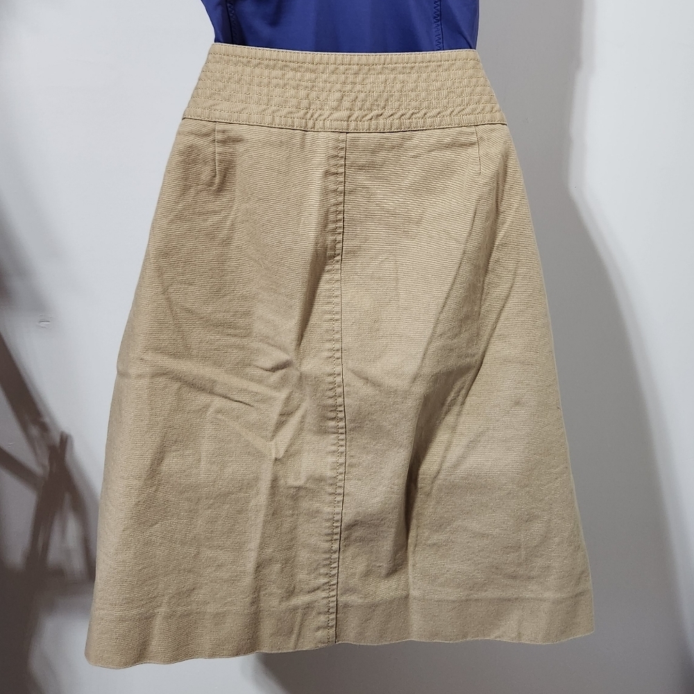 Talbots button front skirt - Picture 4 of 8